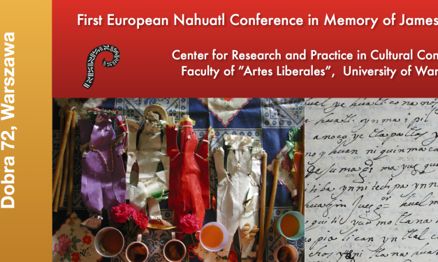 17–18 November: First European Nahuatl Conference in Memory of James Lockhart