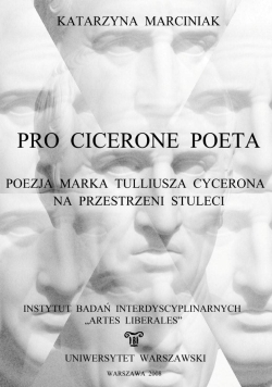 Pro Cicerone Poeta – okładka