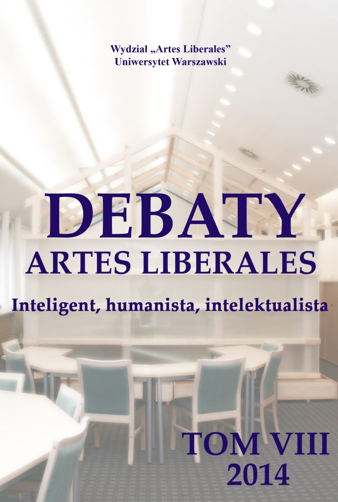 Debaty Artes Liberales – tom VIII