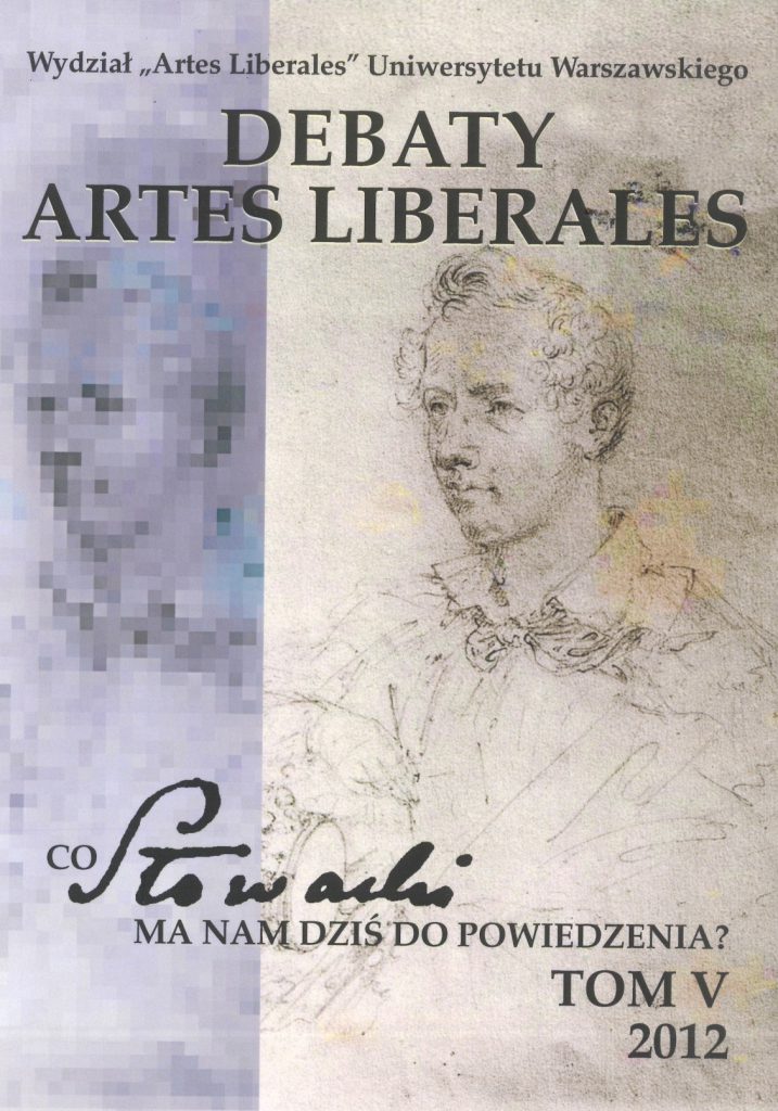 Debaty Artes Liberales – tom V