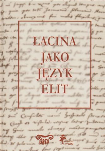 Łacina jako język elit okładka