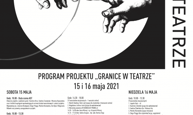 Projekt „Granice w teatrze” przeciw przemocy i nadużyciom w teatrze i szkolnictwie artystycznym