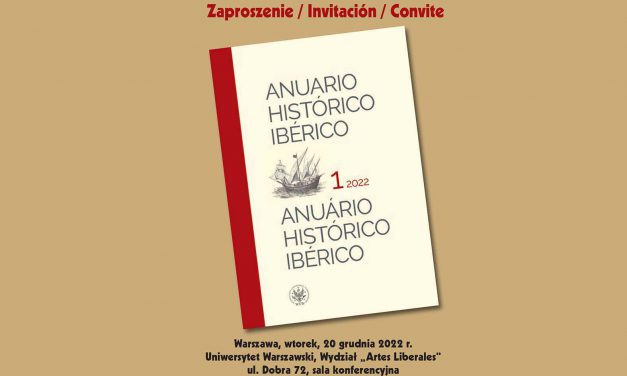 Prezentacja czasopisma naukowego „Anuario Histórico Ibérico. Anuário Histórico Ibérico” („Iberyjskiego Rocznika Historycznego”)