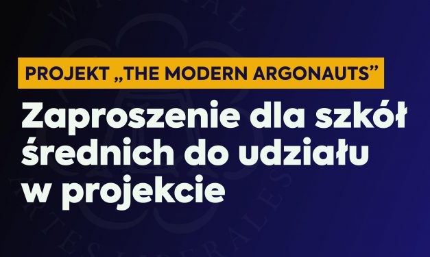 Zaproszenie do udziału w projekcie „The Modern Argonauts”