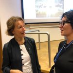 Prof. Justyna Olko w debacie z Prof. Marią Leptin, Przewodniczącą ERC