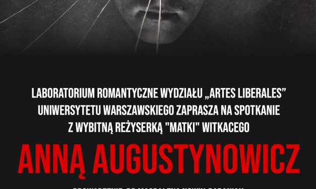 Spotkanie z Anną Augustynowicz