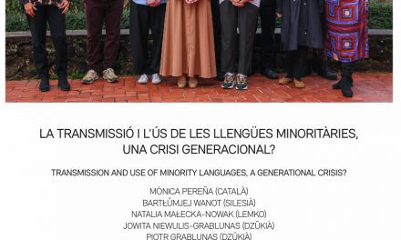 Warsztaty: „La transmissió i l’ús de les llengües minoritàries, una crisi generacional?”