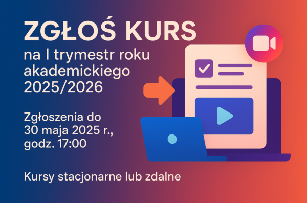Uniwersytet Otwarty UW zaprasza do współpracy w I trymestrze 2025/2026.