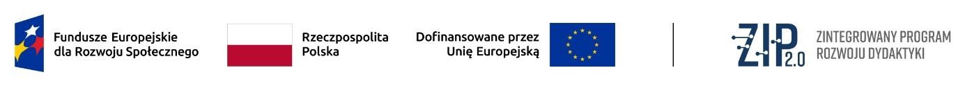 Logotypy Zintegrowanego programu rozwoju dydaktyki - ZIP 2.0