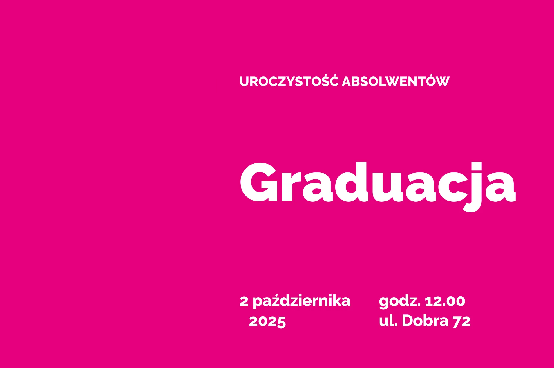 Graduacja grafika