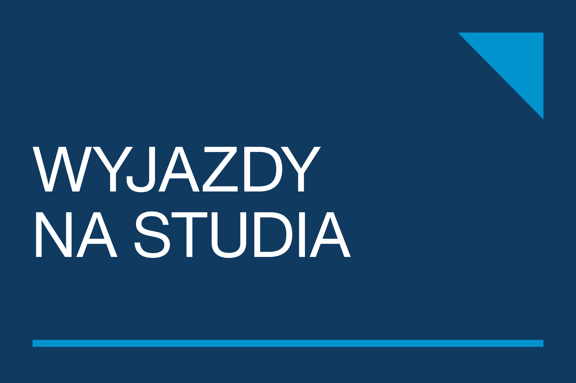Wyjazdy na studia