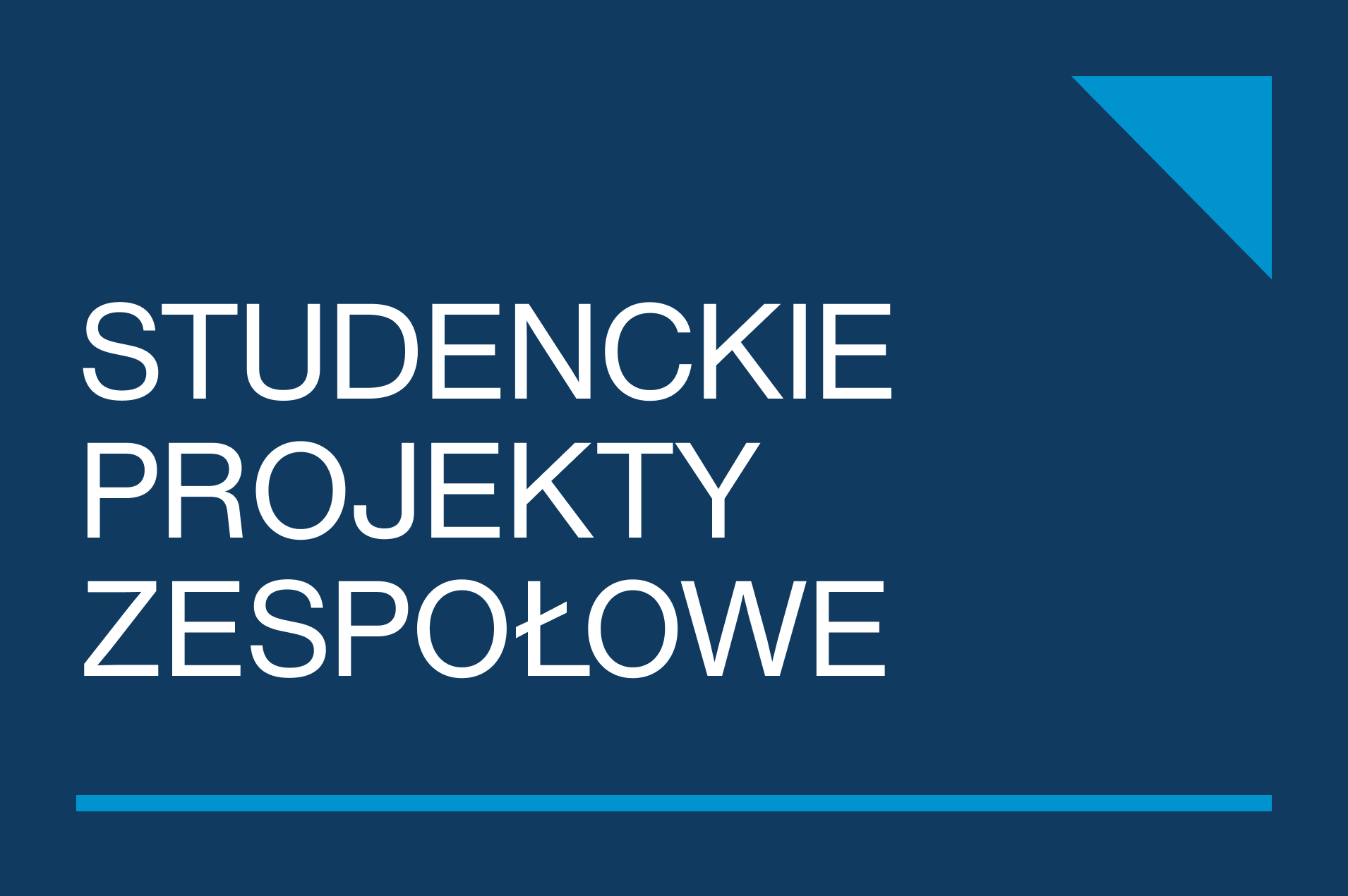 Studenckie Projekty Zespołowe
